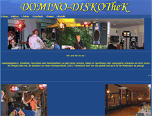 Tablet Screenshot of domino-diskothek.com